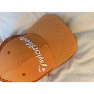 TaylorMade SLDR Tour Orange Flexfit Golf Hat